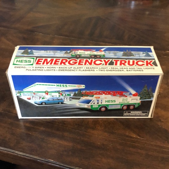 1996 hess emergency truck